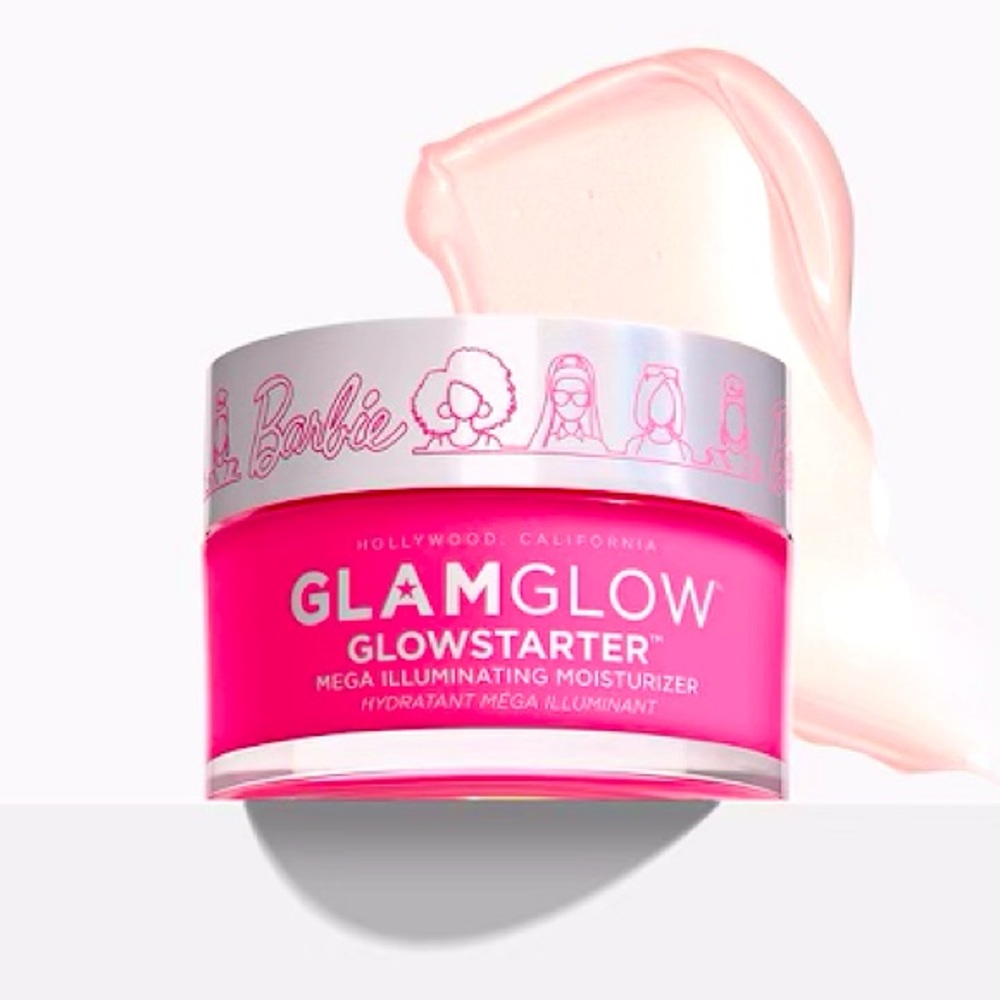 NIB BARBIE GLAMGLOW Limited Edition Hydraulic Hydrating GLOWSTARTER moisturizer